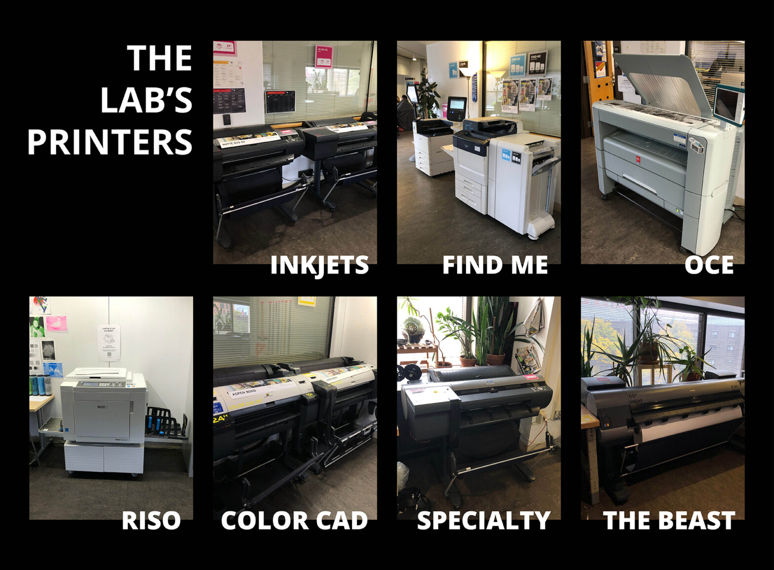 Printers in the Lab